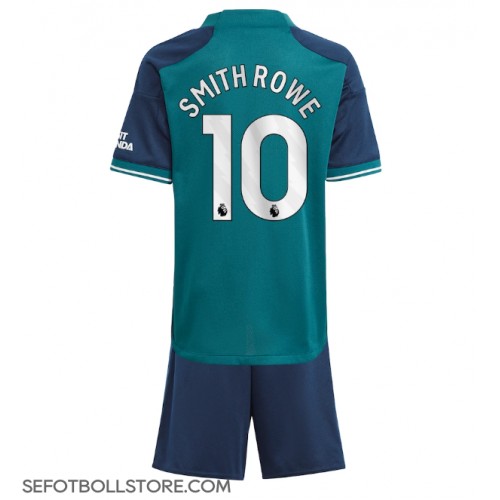 Arsenal Emile Smith Rowe #10 Replika babykläder Tredjeställ Barn 2023-24 Kortärmad (+ korta byxor)